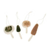 Felt Mushroom Ornament Set