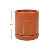 Laken Planter & Saucer