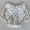 Linen Bow Bloomers