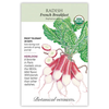 Radish French Breakfast Org Seed Pkt