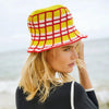 Margarita Plaid Crochet Hat