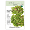 Lettuce Butterhead Australe Org Seed Pkt
