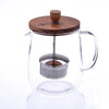 Laguiole Teapot + Wooden Lid and Removable Infuser 1L