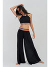 Halter Top & Wide Leg Pant Set