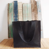 Black Canvas Tote