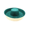 Monica Two-Tone Straw Hat