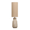 Ceramic Floor Lamp w/ Linen Shade