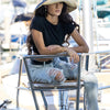 Monica Two-Tone Straw Hat