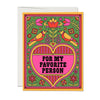 Red Cap Greeting Card