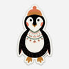 Penguin Joyful Holiday Friends Vinyl Sticker