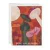 Red Cap Greeting Card