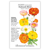Poppy Iceland Nudicaule Blend Seed Pkt