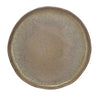 Stoneware Plate w/ Crackle Glaze