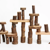 Classic Barked Blocks 36Pcs