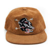 Embroidered Corduroy Hat