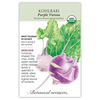 Kohlrabi Purple Vienna Org Seed Pkt