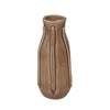 Raised Lines Glazed Vase